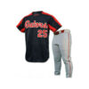 Baseball Uniform in Black with red logo buy online wholesale amazon