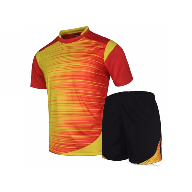 Volleyball Uniform Yellow & Red Saitama Sportswear