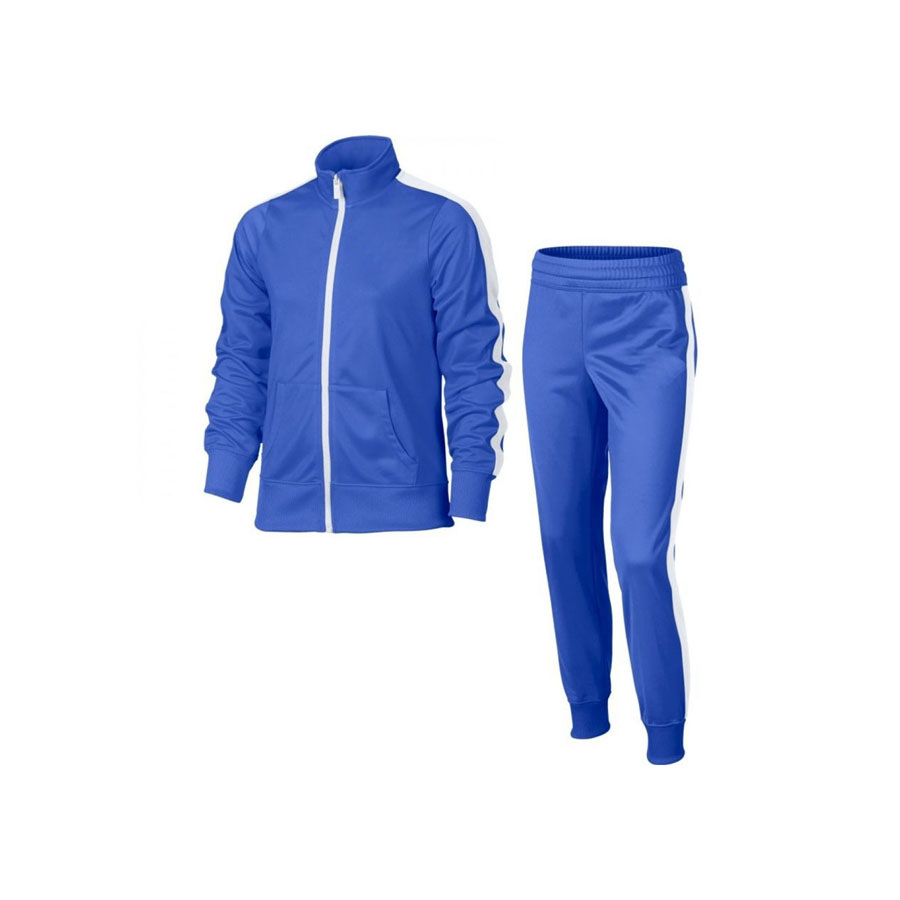 Blue Tracksuit Girl Sportswear Warm Up | Custom Tracksuit