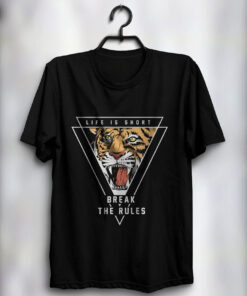 T-Shirts Black Lion Logo