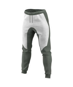 Trouser White and Green