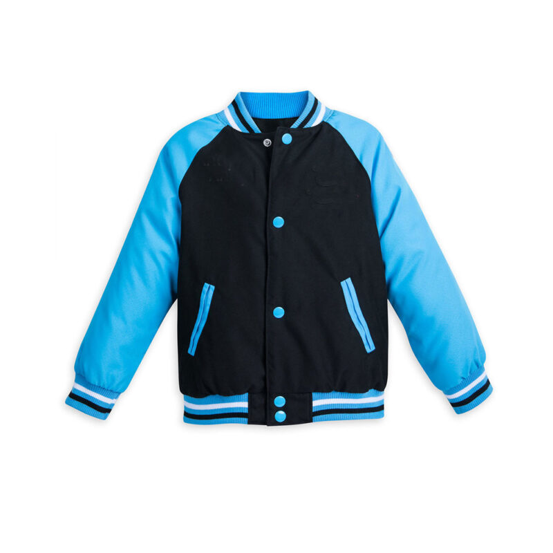 Light Blue Varsity Jacket | Black and Light Blue Varsity Jacket