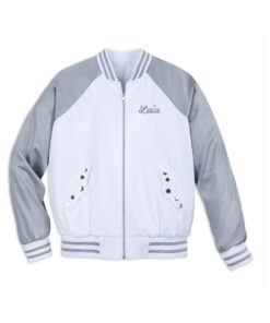 Varsity Jackets White and Grey Shoulder