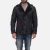 Furcliff Double Face Shearling Leather Coat Leather Jacket
