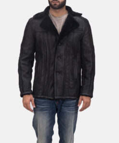 Furcliff Double Face Shearling Leather Coat Leather Jacket