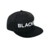 Blacked Hat Snap Back in Black